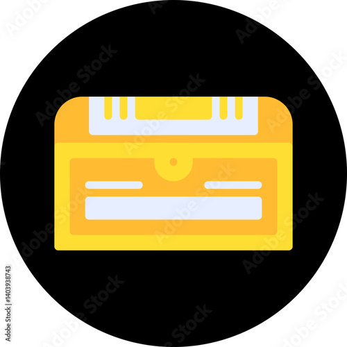 Treasure Chest II icon single vector illustration