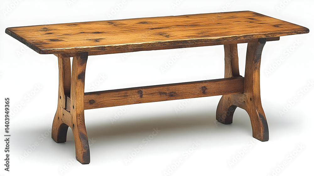 Wooden coffee table, rustic style Wooden coffee table, rustic style