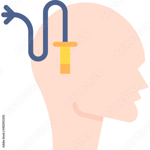Sadistic Personality Disorder icon single vector illustration