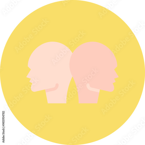 Bipolar Disorder icon single vector illustration