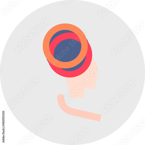 Anxiety Disorder icon single vector illustration