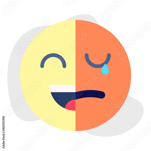 Bipolar icon single vector illustration