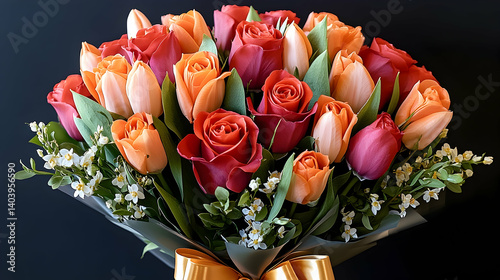 Vibrant floral bouquet (112)