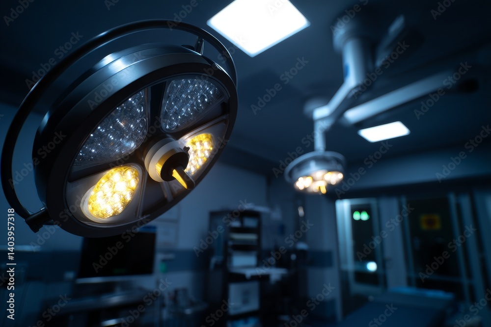 Fototapeta premium Beijing's hospital operating room is equipped with surgical equipment in China
