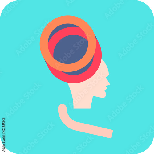 Anxiety Disorder icon single vector illustration