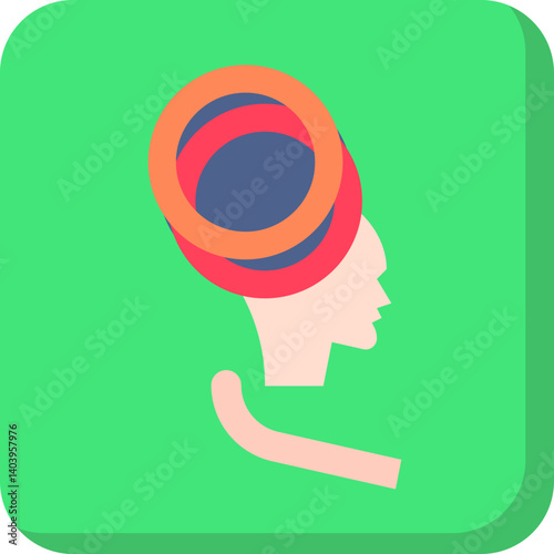 Anxiety Disorder icon single vector illustration