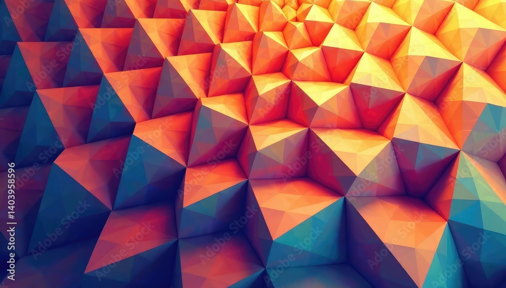 Obraz premium Repetitive geometric shapes forming a continuous design , squares, colorful