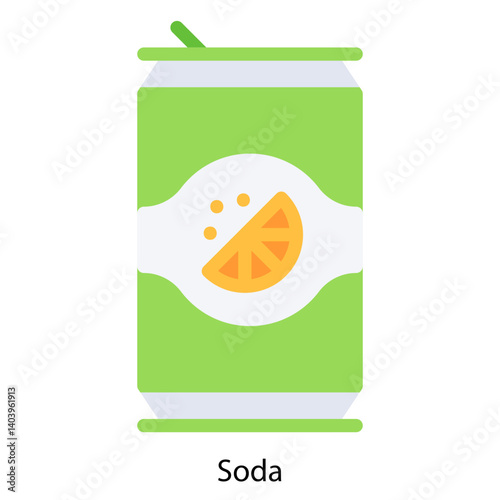 Soda icon single vector illustration