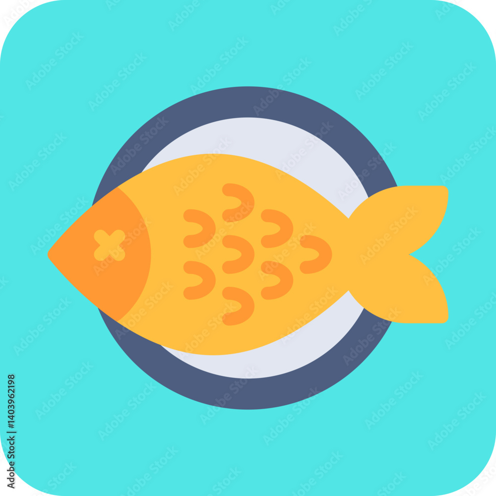 Fish icon single vector illustration Fish icon single vector illustration