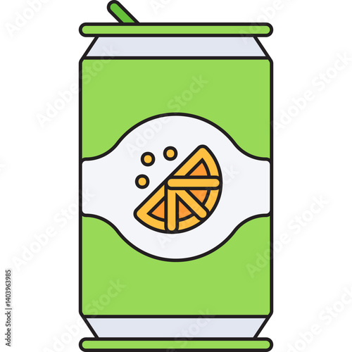 Soda icon single vector illustration