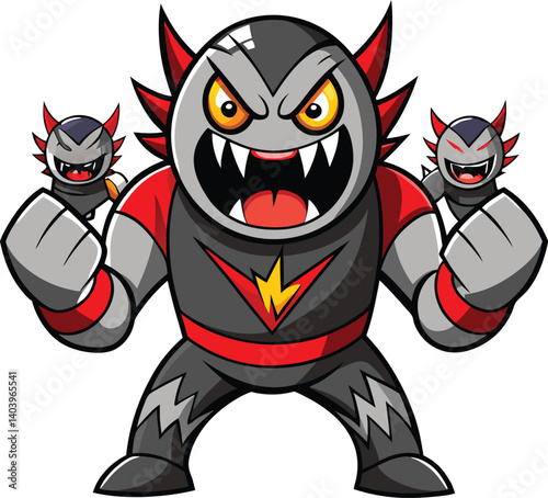 Eyes popping out animated Strikers