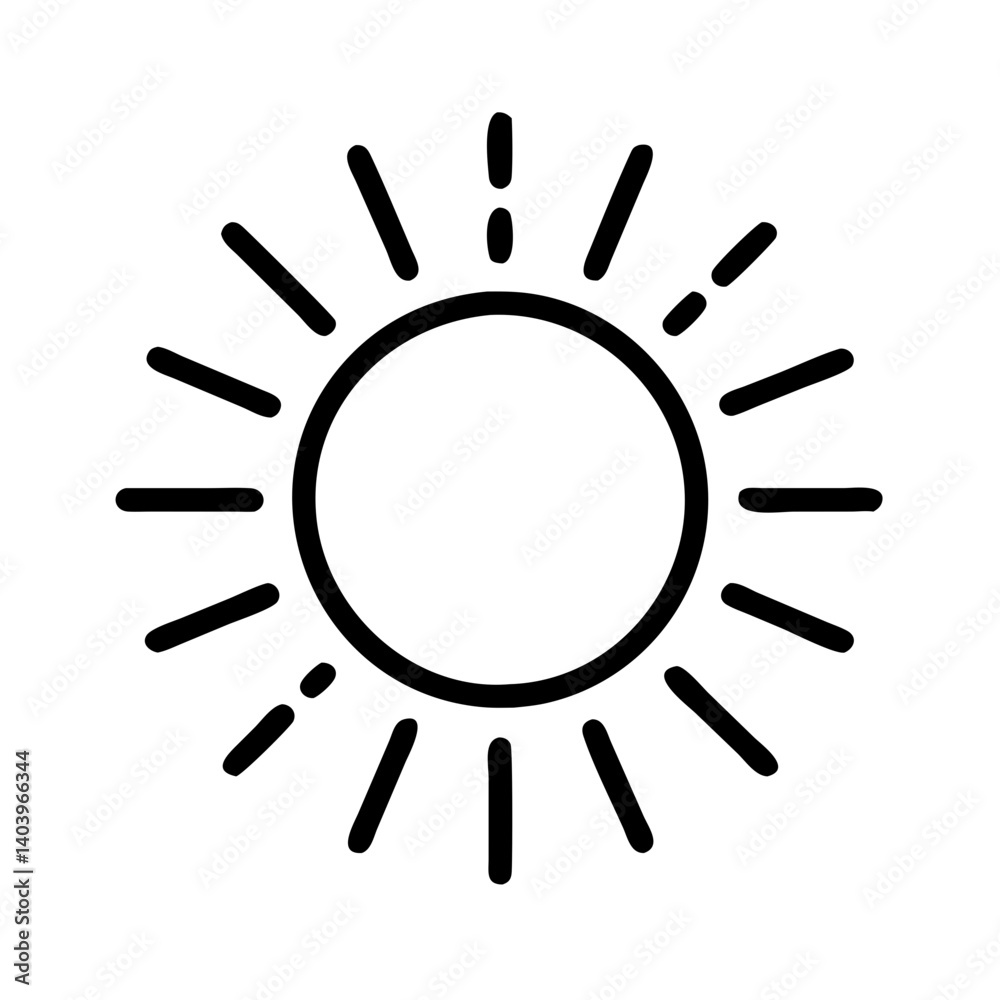 Sun vector icon sunshine illustration summer sunlight bright sunbeam heat light solar energy graphic design Sun vector icon sunshine illustration summer sunlight bright sunbeam heat light solar energy graphic design
