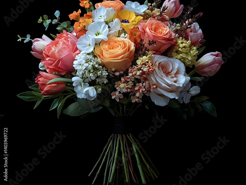 Vibrant spring bouquet (6) photo