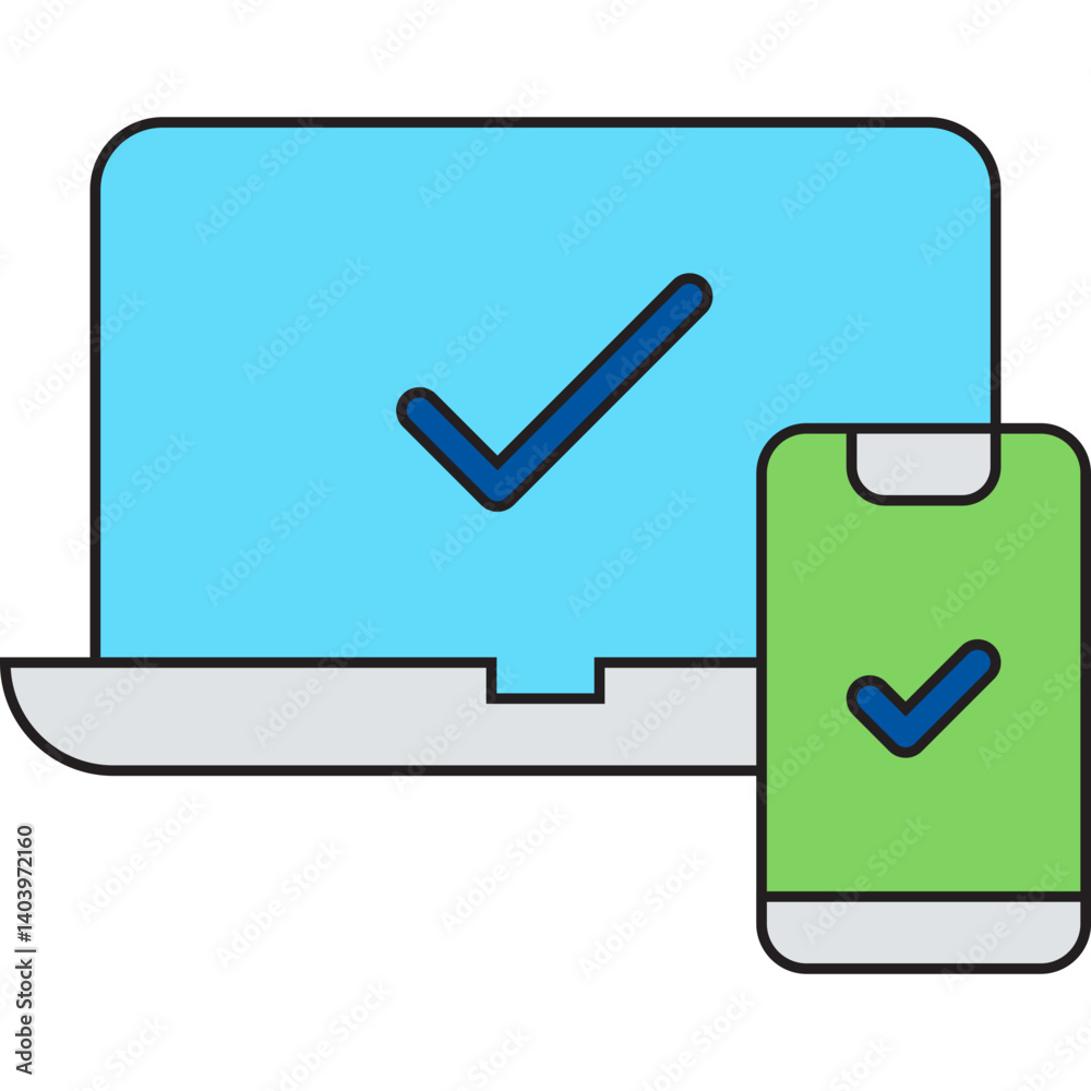 Responsive Design II icon single vector illustration Responsive Design II icon single vector illustration