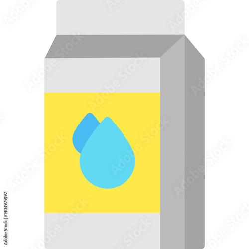 Milk Carton icon single vector illustration