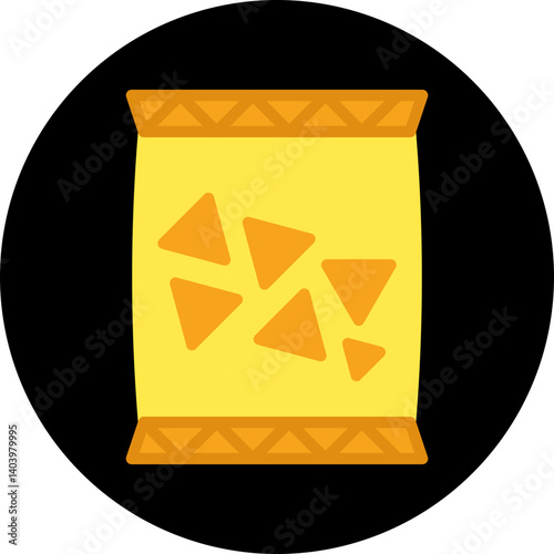Snack icon single vector illustration