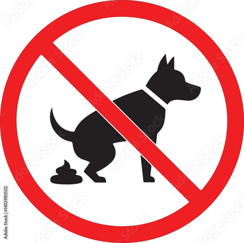 NO DOG FOULING sign.