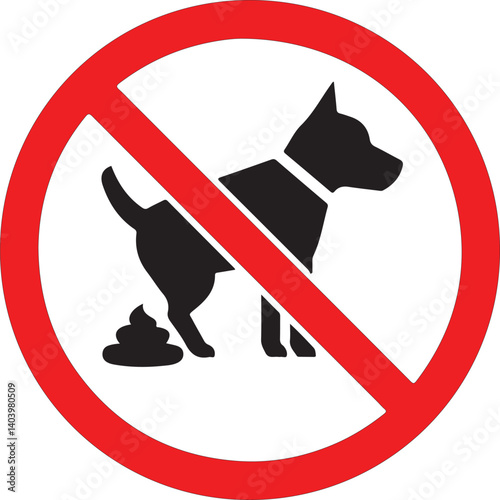 NO DOG FOULING sign.
