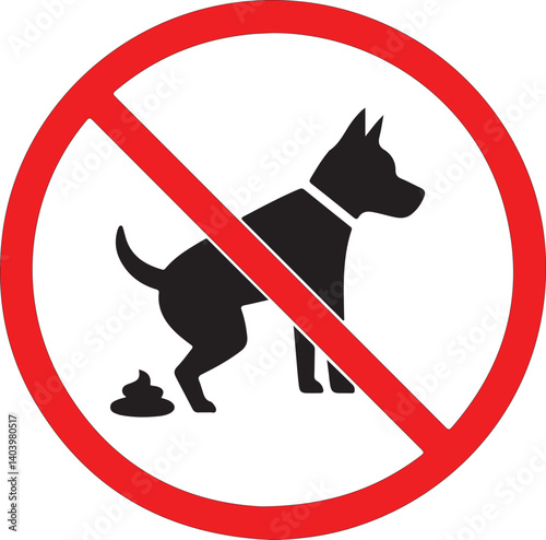 NO DOG FOULING sign.