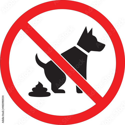 NO DOG FOULING sign.