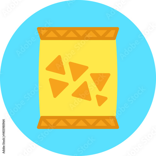 Snack icon single vector illustration