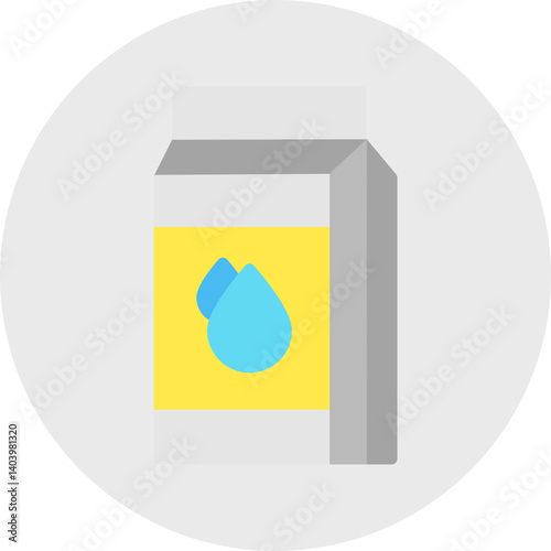Milk Carton icon single vector illustration