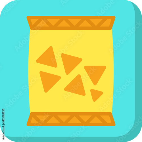 Snack icon single vector illustration