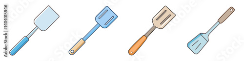 spatula icon, spatula vector illustration-simple illustration of spatula, perfect for spatula logos and icons