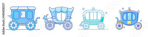 carriage icon, carriage vector illustration-simple illustration of carriage, perfect for carriage logos and icons
