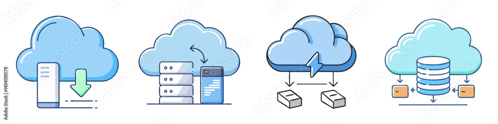 cloud storage icon, cloud storage vector illustration-simple illustration of cloud storage, perfect for cloud storage logos and icons cloud storage icon, cloud storage vector illustration-simple illustration of cloud storage, perfect for cloud storage logos and icons