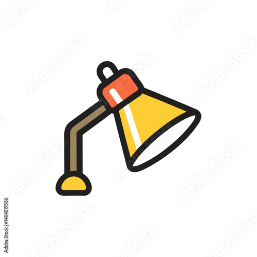  headlamp doodle icon vector illustration on transparent background