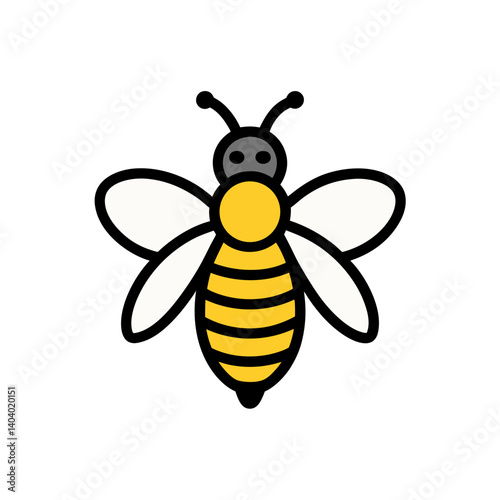 Wallpaper Mural ladybug doodle icon vector illustration on transparent background Torontodigital.ca