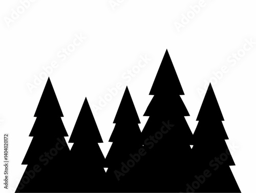 Wallpaper Mural Pine Forest Silhouette

 Torontodigital.ca