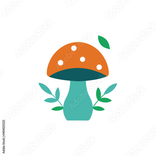 mushroom vector illustration