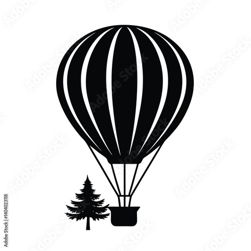 large hot air balloon