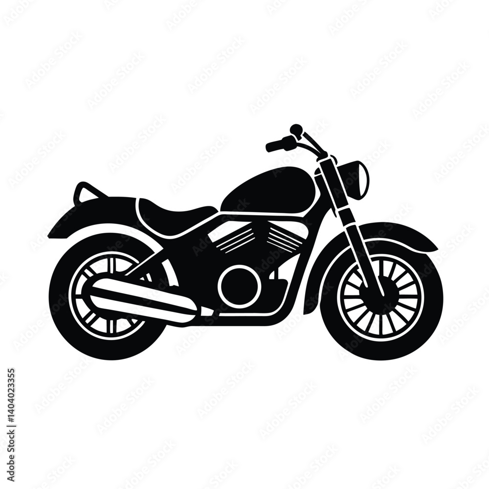 Obraz premium motorcycle vector illustration