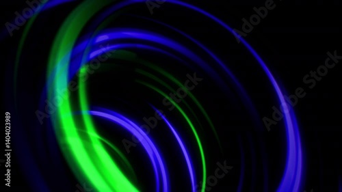 Green Tech Lines Tunnel