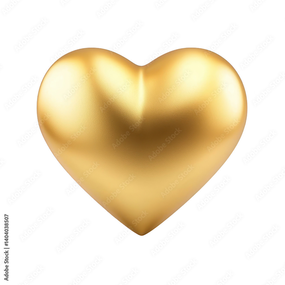 shiny golden heart symbol, representing love and luxury, stands out against plain background. smooth metallic texture adds elegance and sophistication to design shiny golden heart symbol, representing love and luxury, stands out against plain background. smooth metallic texture adds elegance and sophistication to design