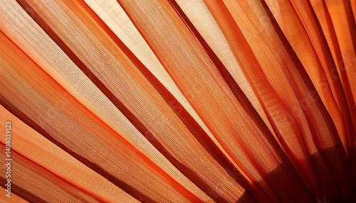 fabric striped organza lampshade fragment for background