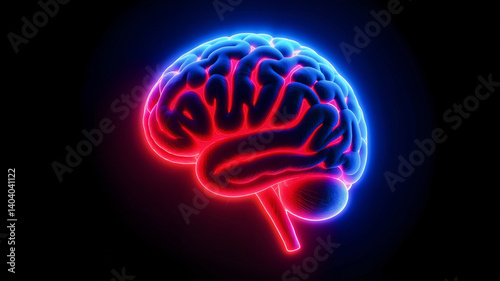abstract human brain