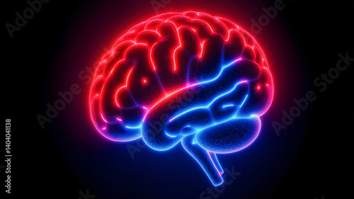 3d rendered illustration of a brain