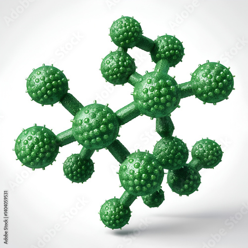 Endocannabinoid molecule, illustration
