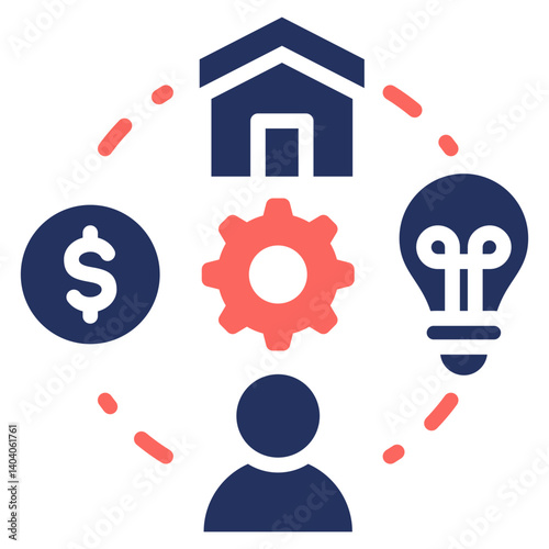 Profit Management Icon