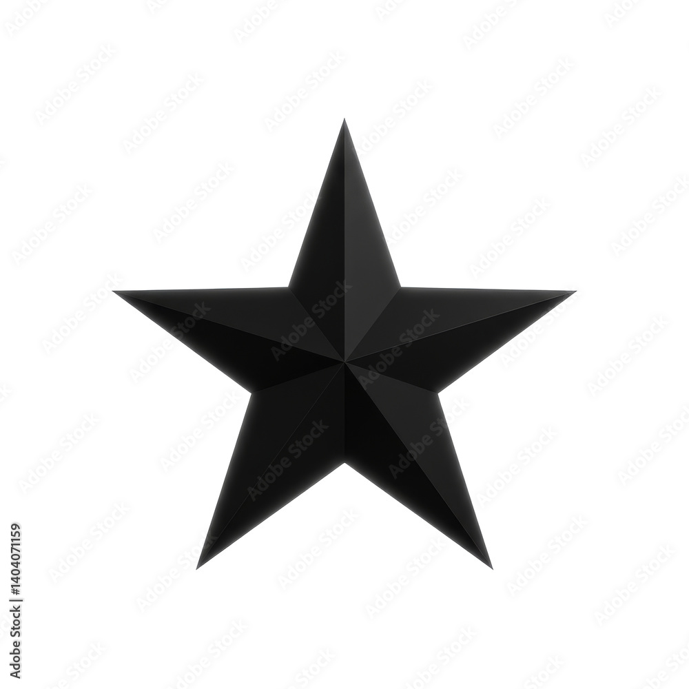 An elegant black star with a glowing outline, isolated on a white background. Perfect for award branding, achievement promotions, and event decoration designs An elegant black star with a glowing outline, isolated on a white background. Perfect for award branding, achievement promotions, and event decoration designs