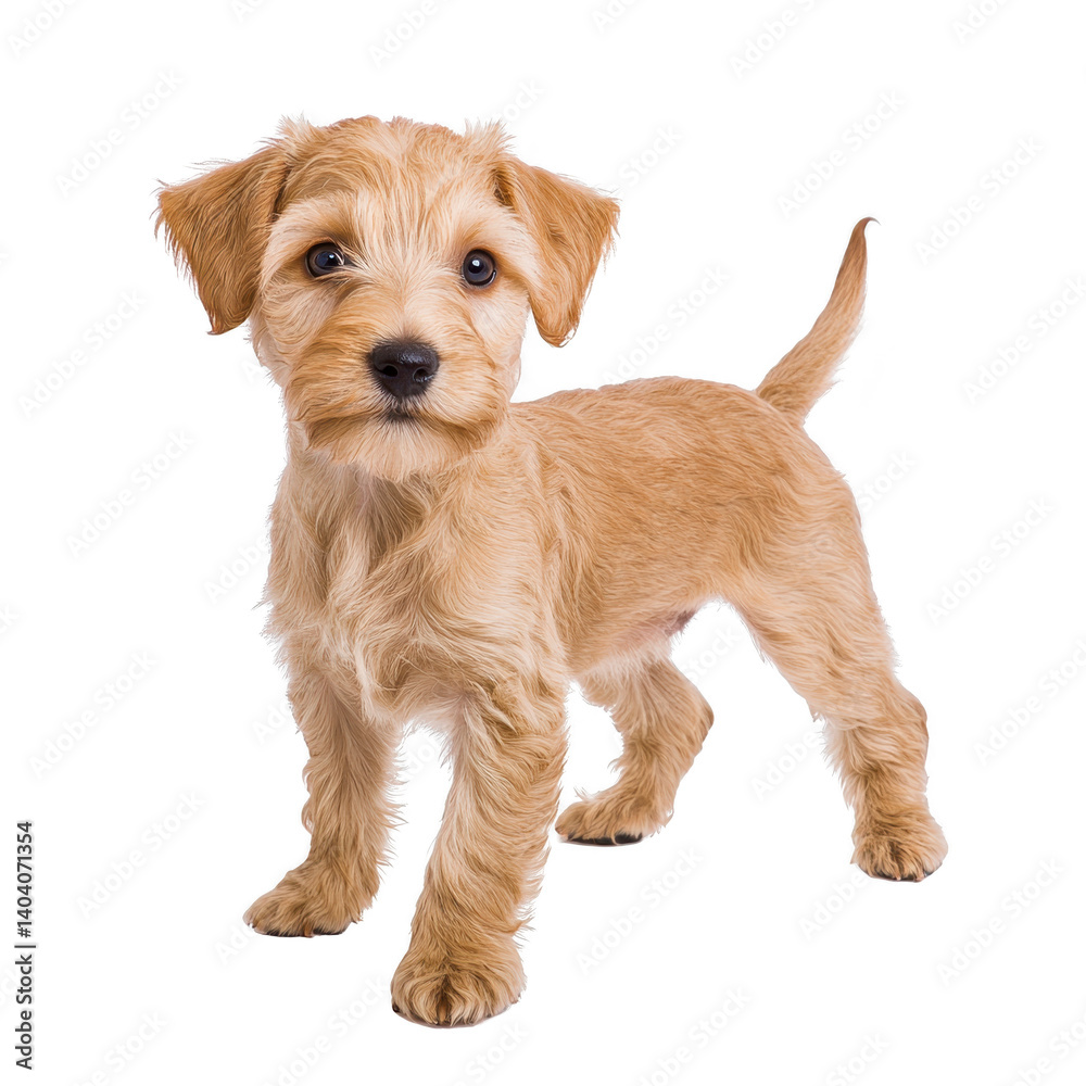 cute, fluffy puppy with light brown fur stands alertly, showcasing its playful and curious nature. puppy expressive eyes and perky ears add to its adorable charm cute, fluffy puppy with light brown fur stands alertly, showcasing its playful and curious nature. puppy expressive eyes and perky ears add to its adorable charm