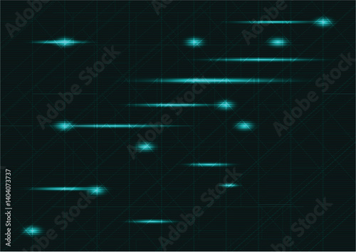 Obraz na płótnie Abstract background image about high technology w salonie