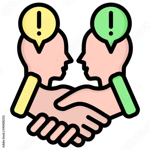 Conflict Resolution Icon