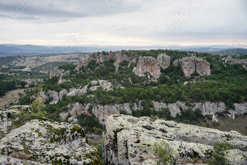 Rock Formations in Phrygian Valley, Eskisehir, Turkiye