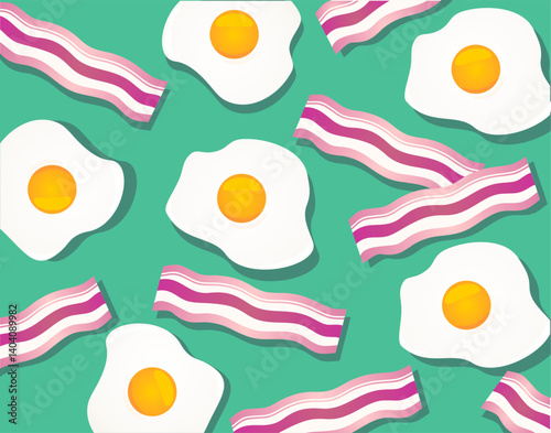 Eggs and bacon