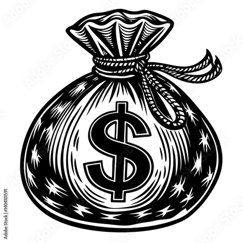 Money bag with dollar sign